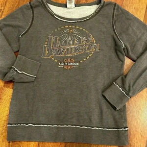 Harley Davidson Women’s long sleeve shirt size M